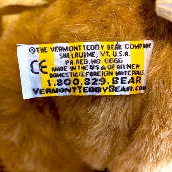 Vermont Teddy Bear Princess Bear Renaissance Bear Handmade Blue Eyes - Picture 6 of 7